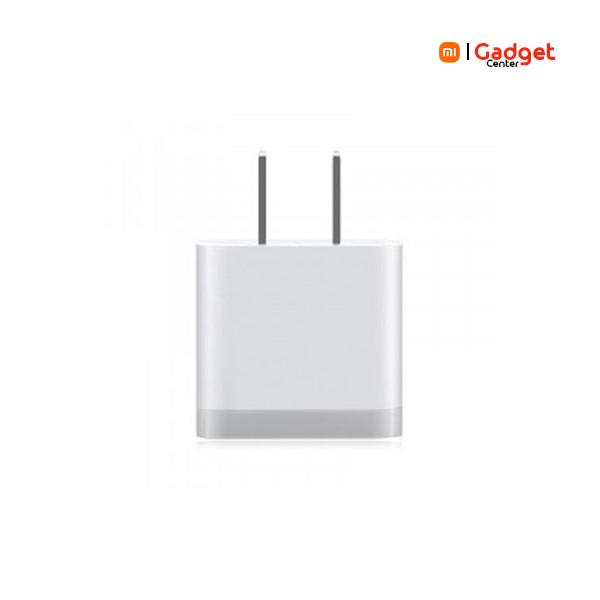 Xiaomi MI 3A 1 Port USB 2 Pin Charging Adapter White